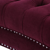 La Rosa - Victorian Chesterfield Loveseat - Furniture Home Direct