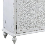 Daray - Antique Console Cabinet - White - Furniture Home Direct