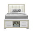 Emilia - Bed With Storage And LED Lighting - Furniture Home Direct