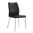 Modern Middle Ages Style Dining Chairs With Cushions And Metal Legs - Furniture Home Direct
