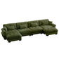 Super Comfort Oversized Modular Sectional Sofa With Movable Ottoman - Furniture Home Direct