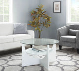 U - Shaped Contemporary Coffee Table - Furniture Home Direct