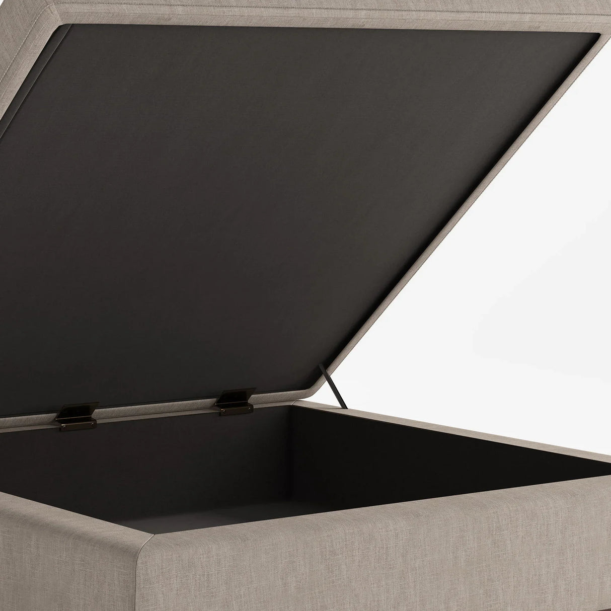 Owen - Multifunctional Square Coffee Table Storage Ottoman - Furniture Home Direct