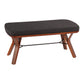 Folia - Mid Century Modern Bench - Furniture Home Direct
