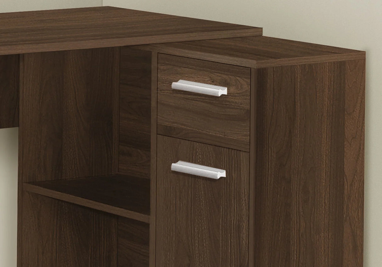 Computer Desk, Home Office, Corner, Storage Drawers, L Shape, Contemporary & Modern - Furniture Home Direct