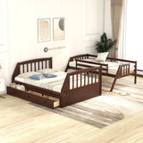 Bunk Bed With Drawers, Ladder And Storage Staircase - Furniture Home Direct