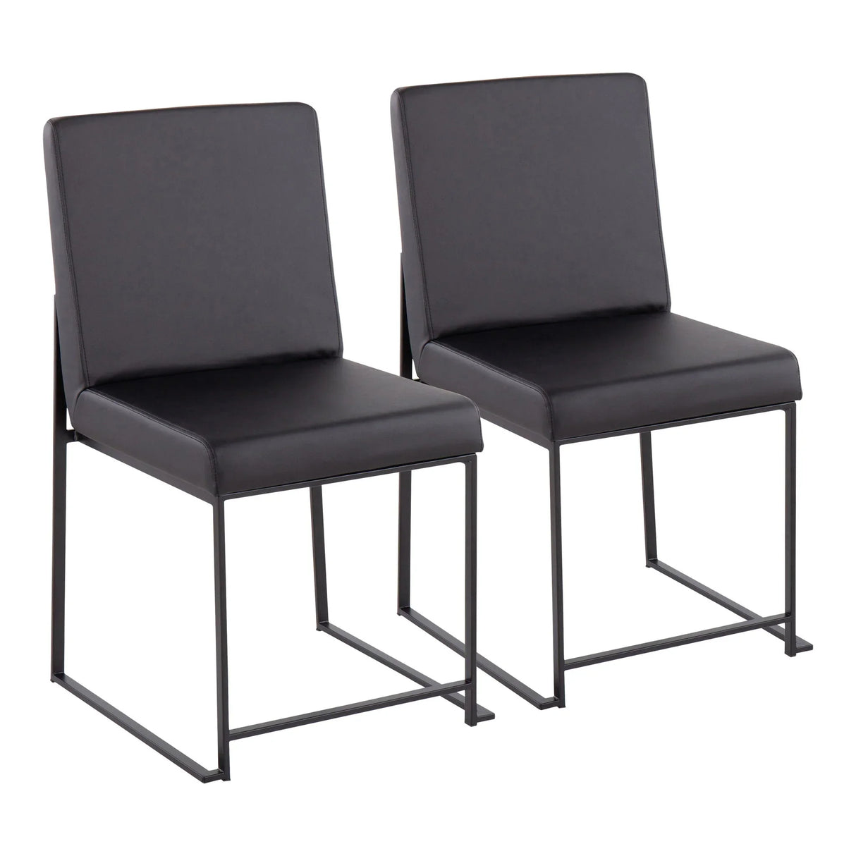 Fuji - Contemporary Modern Elegance With High Back Dining Chair (Set of 2) - Furniture Home Direct