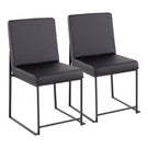 Fuji - Contemporary Modern Elegance With High Back Dining Chair (Set of 2) - Furniture Home Direct