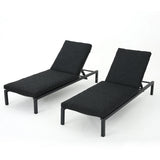 Chaise Lounge - Dark Gray - Furniture Home Direct