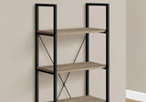 Bookshelf, Bookcase, 4 Tier, Office, Bedroom, Contemporary, Modern - Furniture Home Direct