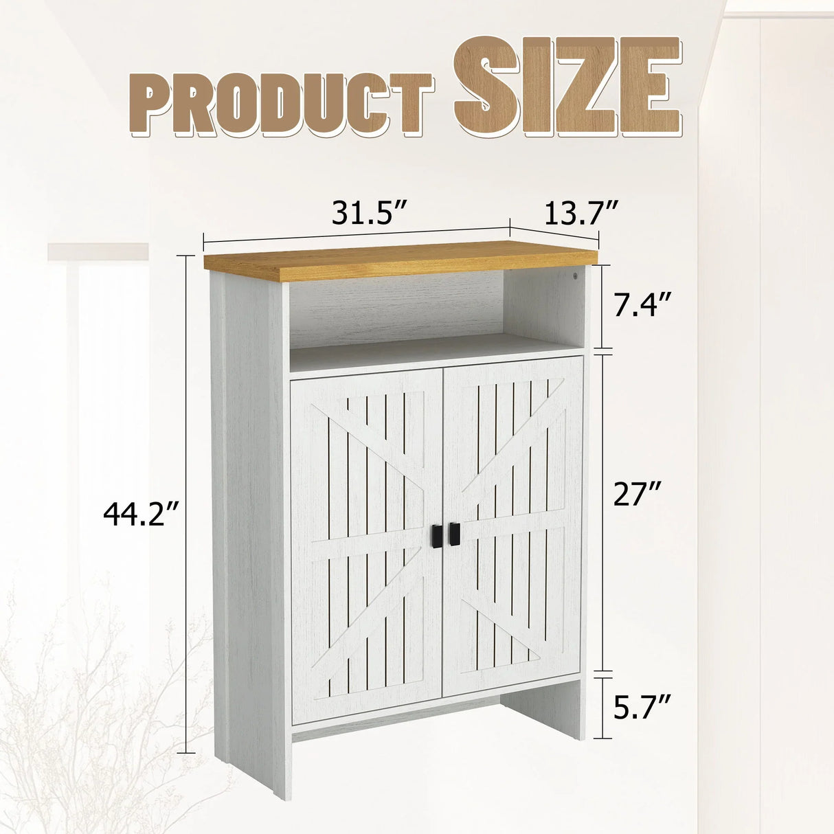 Modern Minimalist Shoe Cabinet With Sliding Door Design - White - Furniture Home Direct