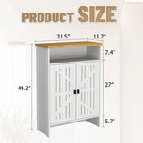 Modern Minimalist Shoe Cabinet With Sliding Door Design - White - Furniture Home Direct