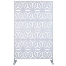 Outdoor & Indoor Metal Privacy Screen, Freestanding Decorative Panels - Furniture Home Direct