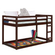 Gaston - Twin Loft Bed - Espresso - Furniture Home Direct