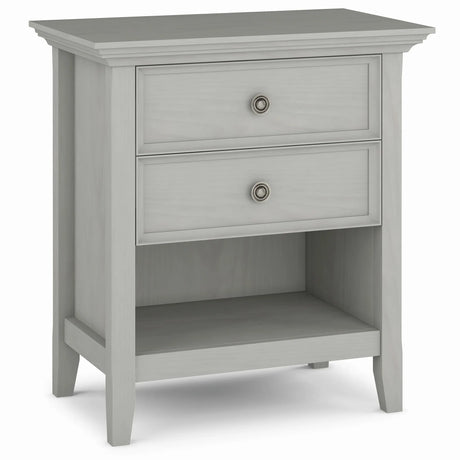Amherst - Bedside Table, Handcrafted - Furniture Home Direct