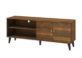 Amidon - TV Stand, With 2 Storage Shelves And 1 Cabinet - Furniture Home Direct