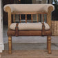 Strapped Hallway Bench - Furniture Home Direct