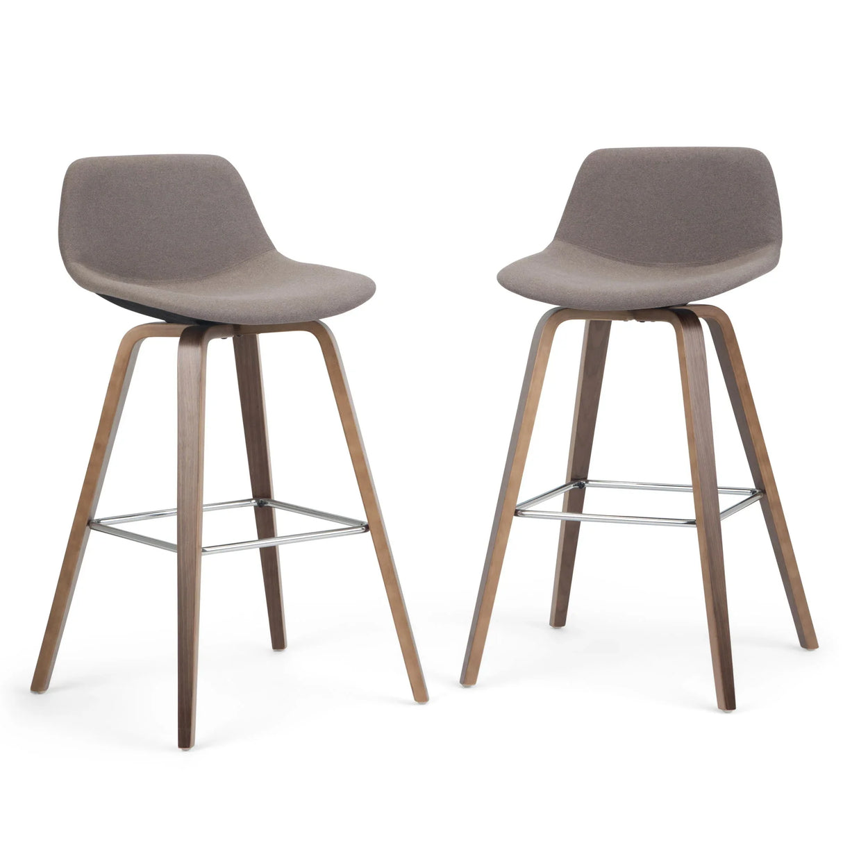 Randolph - Bentwood Multifunctional Counter / Bar Height Stool (Set of 2) - Furniture Home Direct