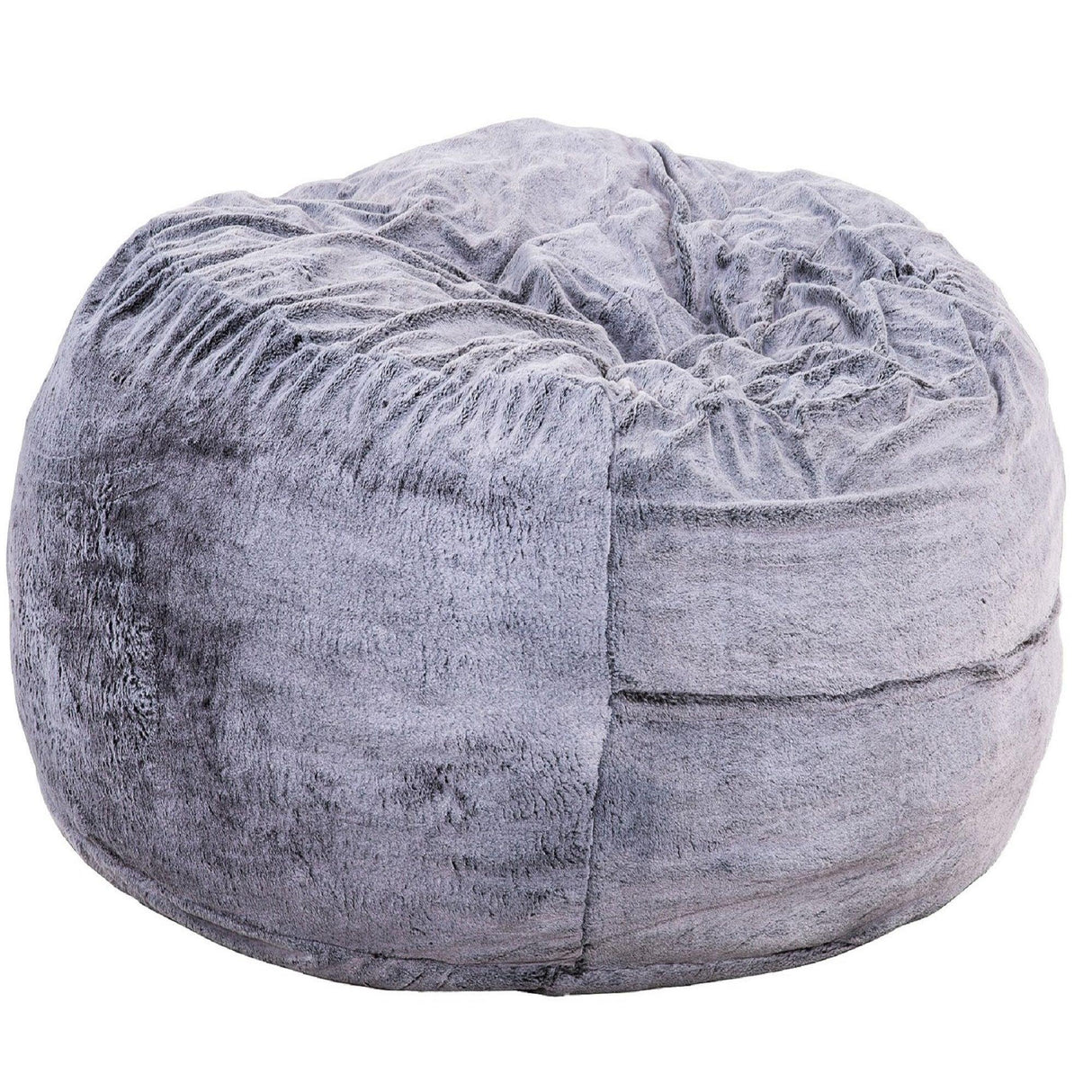 Classic 5Ft Memory Foam Bean Bag Chair, Soft Comfort Lounger - Purple - Furniture Home Direct