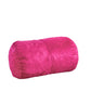 Michael - Modern Cylindrical Suede Bean Bag Chair - Furniture Home Direct