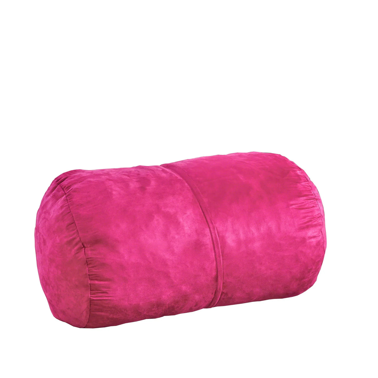 Michael - Modern Cylindrical Suede Bean Bag Chair - Furniture Home Direct