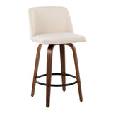 Toriano - Mid Century Modern, Counter Stool (Set of 2) - Furniture Home Direct