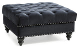 Soft Charming Traditional Ottoman - Furniture Home Direct