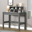 Logan - Writing Desk - Gray - Furniture Home Direct