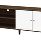 Amidon - TV Stand, With 2 Storage Shelves And 1 Cabinet - Furniture Home Direct