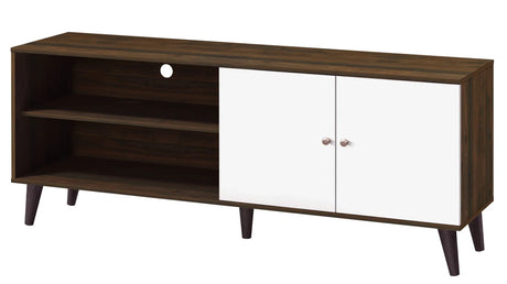 Amidon - TV Stand, With 2 Storage Shelves And 1 Cabinet - Furniture Home Direct