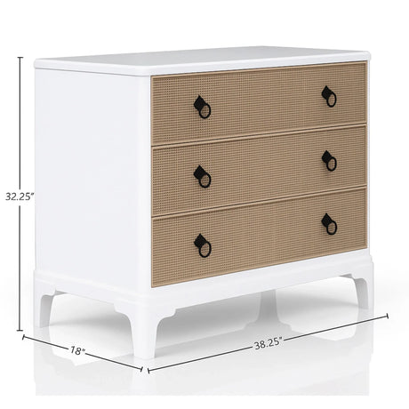 Hall Chest - White - Furniture Home Direct