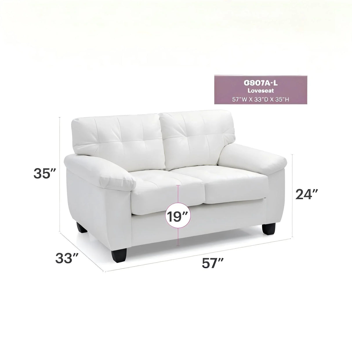 Gallant - Loveseat - Furniture Home Direct