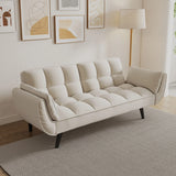Sofa Soft Two Armrests Throw Pillow Pillow Comfortable Fit Apartment Bedroom Small Space - Furniture Home Direct