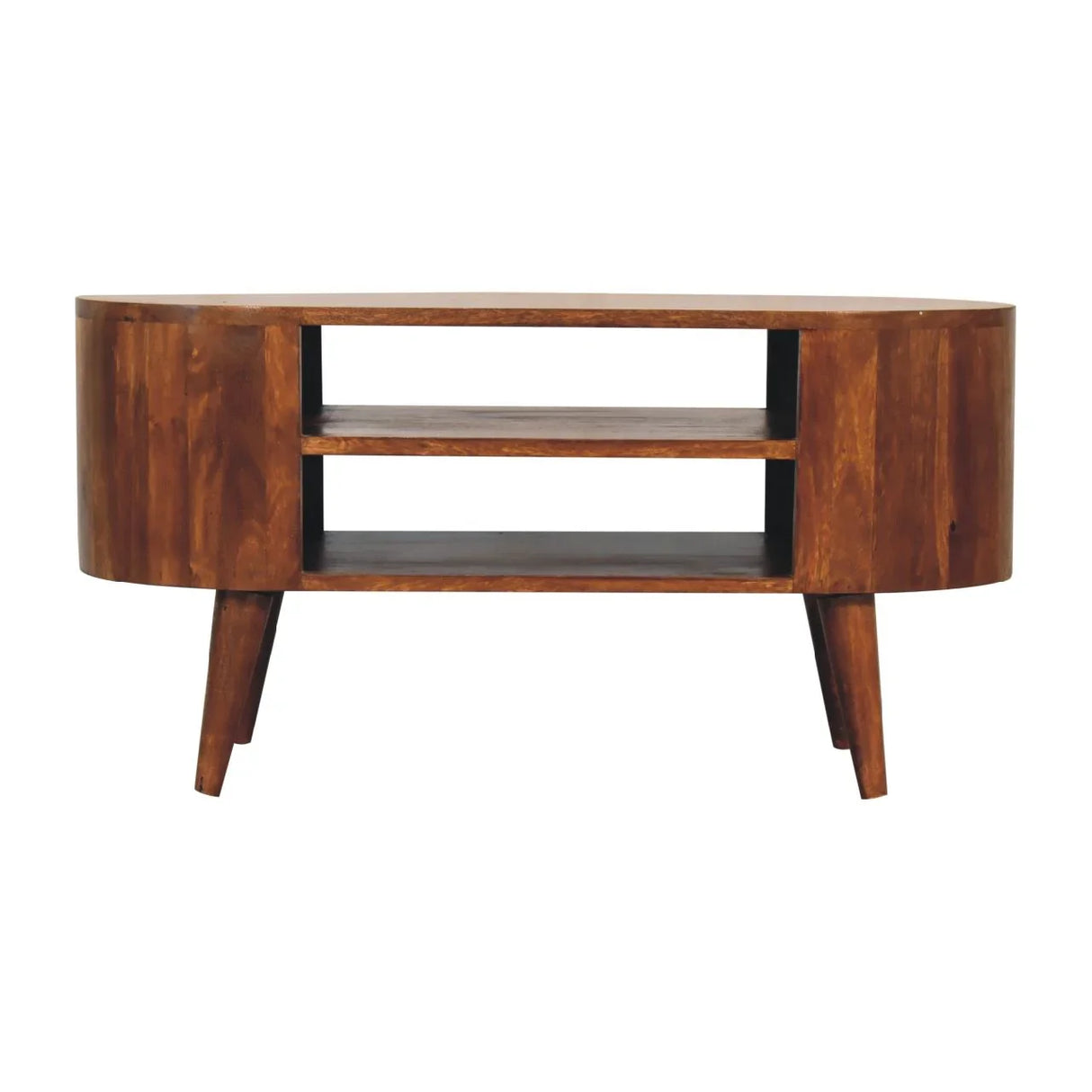Cortez - Media Unit - Chestnut - Furniture Home Direct
