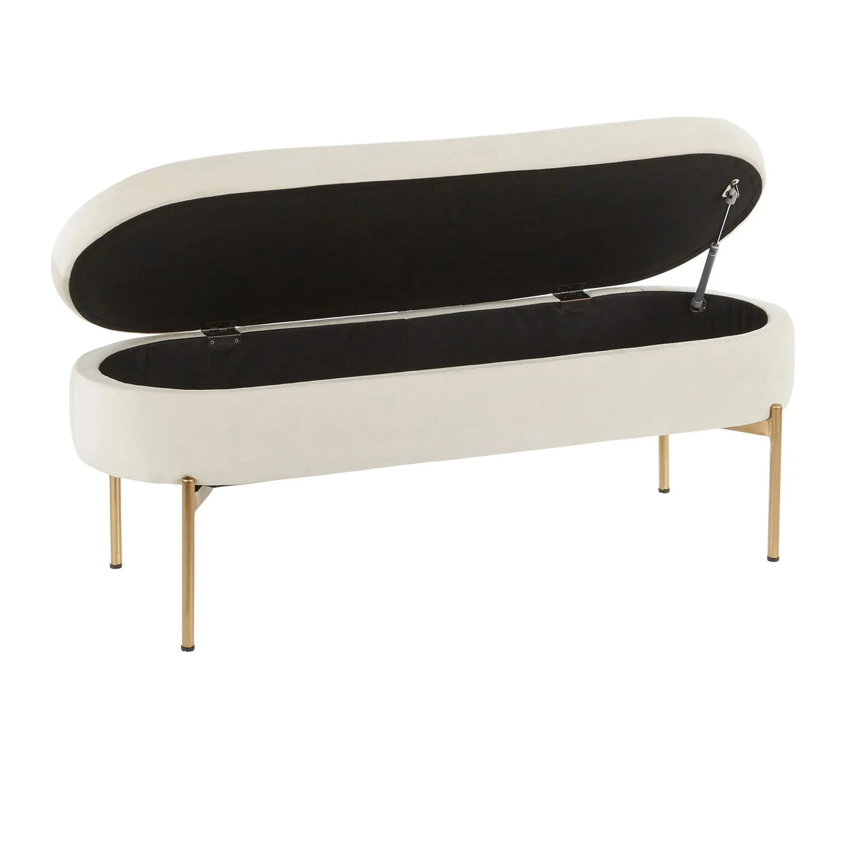 Chloe - Contemporary / Glam Bench - Furniture Home Direct