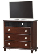 Media Storage Chest Elegant - Cappuccino - Furniture Home Direct