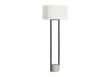 Lighting, Floor Lamp, Contemporary - Black / Beige - Furniture Home Direct