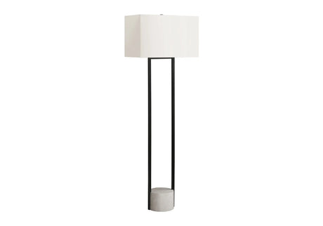 Lighting, Floor Lamp, Contemporary - Black / Beige - Furniture Home Direct