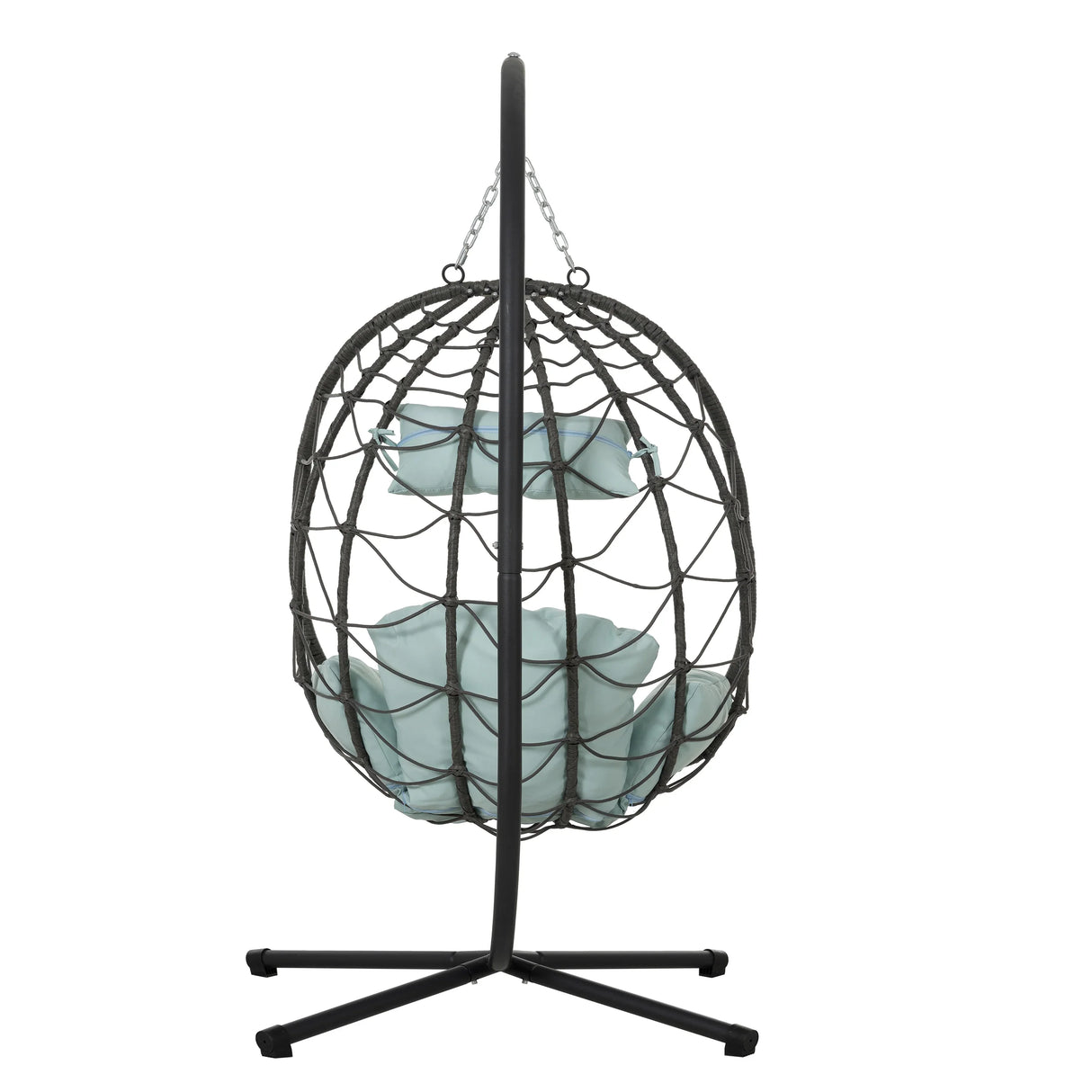 Egg Chair with Stand - Foam Green - Furniture Home Direct