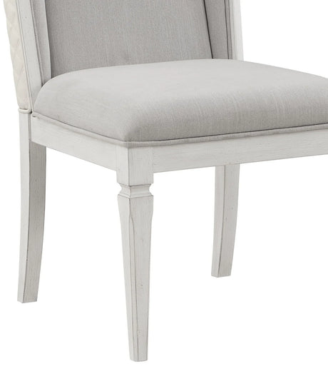 Katia - Side Chair (Set of 2) - Gray / White - Furniture Home Direct