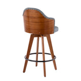 Ahoy - Mid Century Counter Stool - Furniture Home Direct