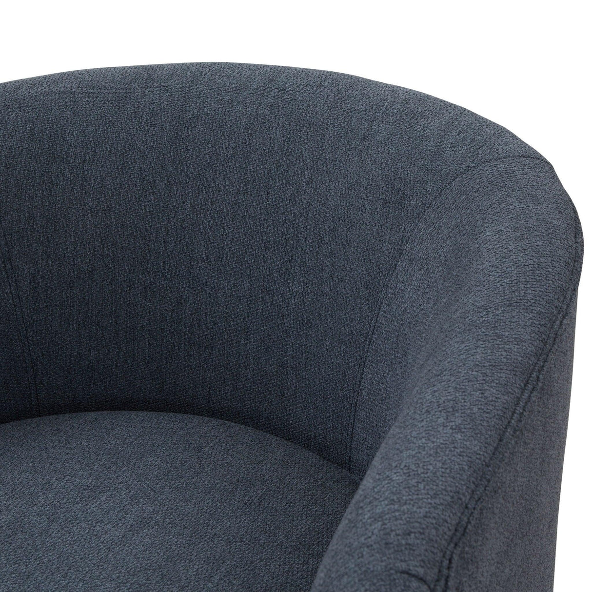 Miramar - Swivel Barrel Chair With Wooden Base - Furniture Home Direct