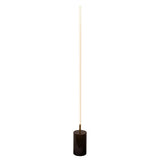 Prism - LED Floor Lamp With On / Off Switch Faux Marble Base - Gold / Marble - Furniture Home Direct