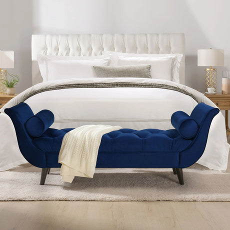Alma - Tufted Flared Arm Entryway Bench - Furniture Home Direct