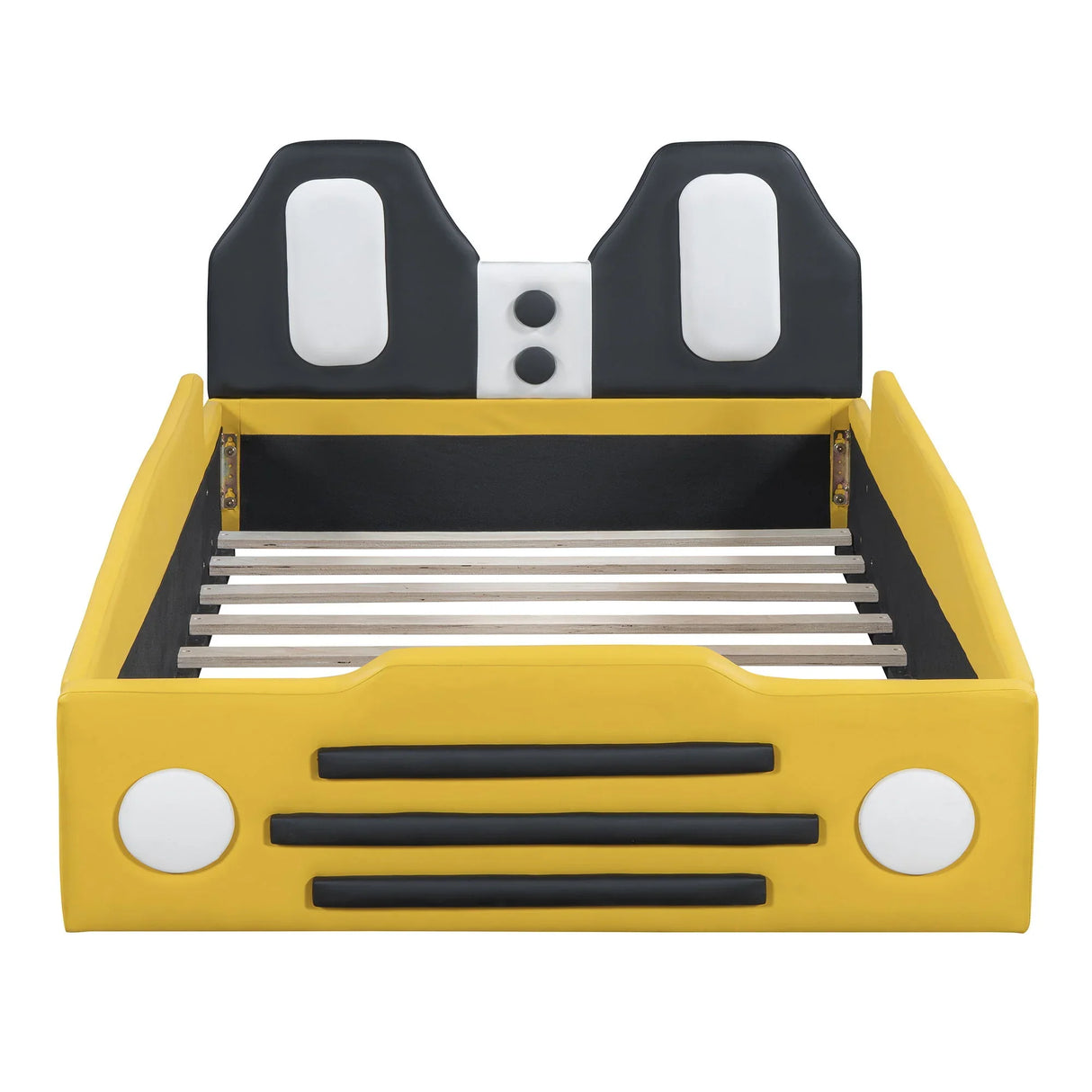 High Quality Race Car Shaped Platform Bed & Wheels - Furniture Home Direct