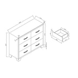 Carlos - Dresser - Black - Furniture Home Direct