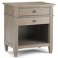 Carlton - Bedside Table, Handcrafted - Furniture Home Direct