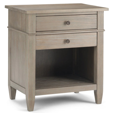Carlton - Bedside Table, Handcrafted - Furniture Home Direct