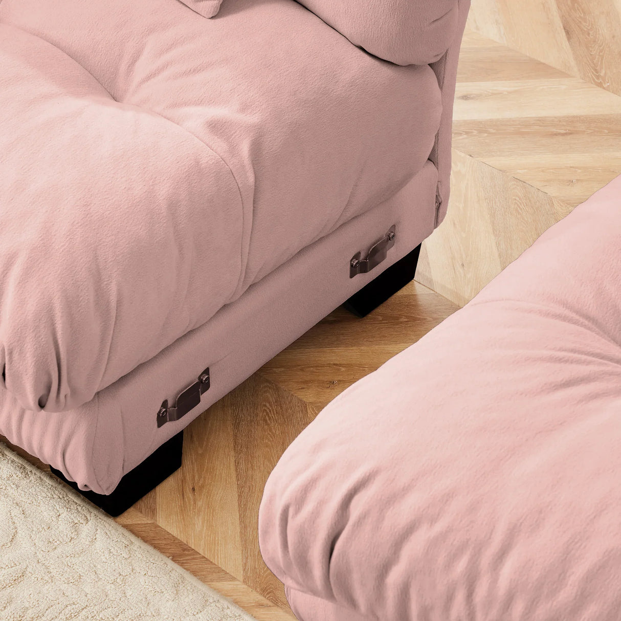 Chenille Modular Sofa - Furniture Home Direct