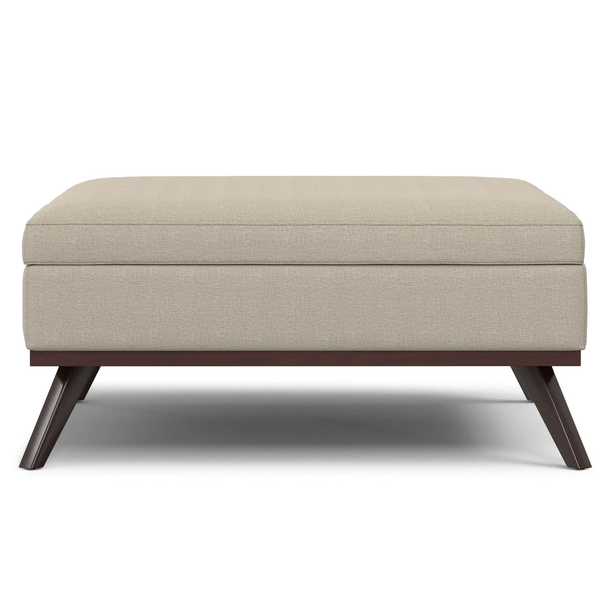 Owen - Multifunctional Square Coffee Table Storage Ottoman - Furniture Home Direct